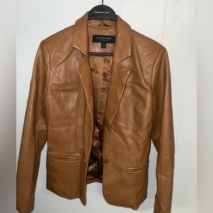 Marc New York Women’s Tan Leather Jacket